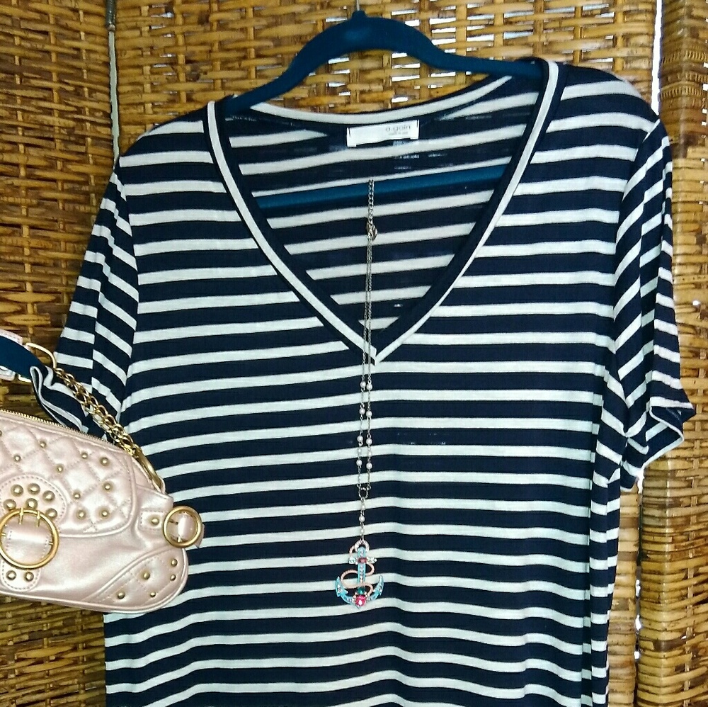 Nautical striped t-shirt